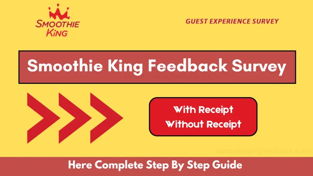 Smoothie King Feedback Survey